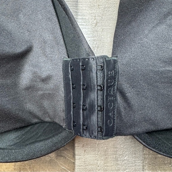 Cacique Black Lightly Lined Full Coverage Underwire Bra 40DDD - Picture 5 of 11